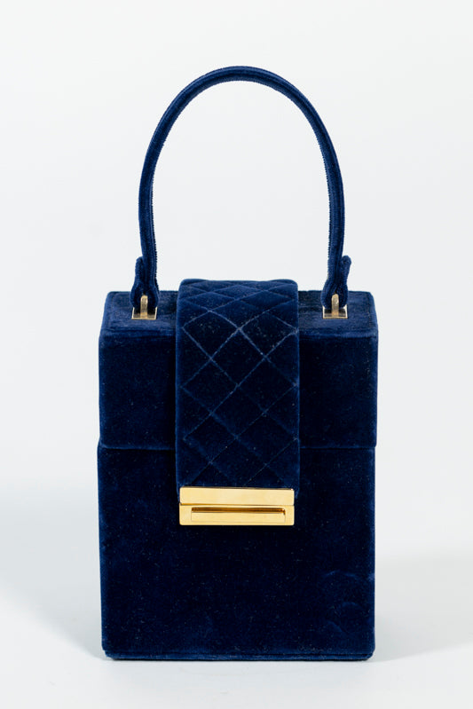 BOLSO DE MANO CHARLESTON NAVY