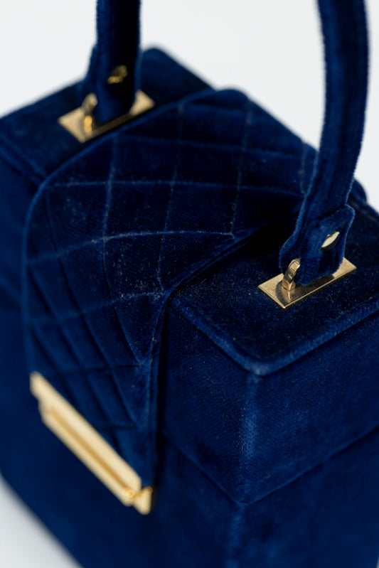 BOLSO DE MANO CHARLESTON NAVY